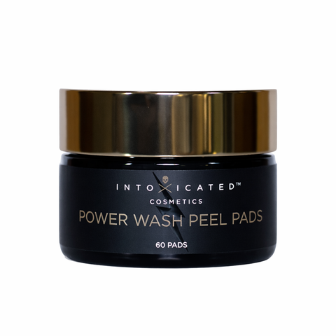 Power Wash Peel Pads | 60 Pads | Multi-Acid | Exfoliating | Cleansing | Retexturizing | AHA | Glycolic & Lactic