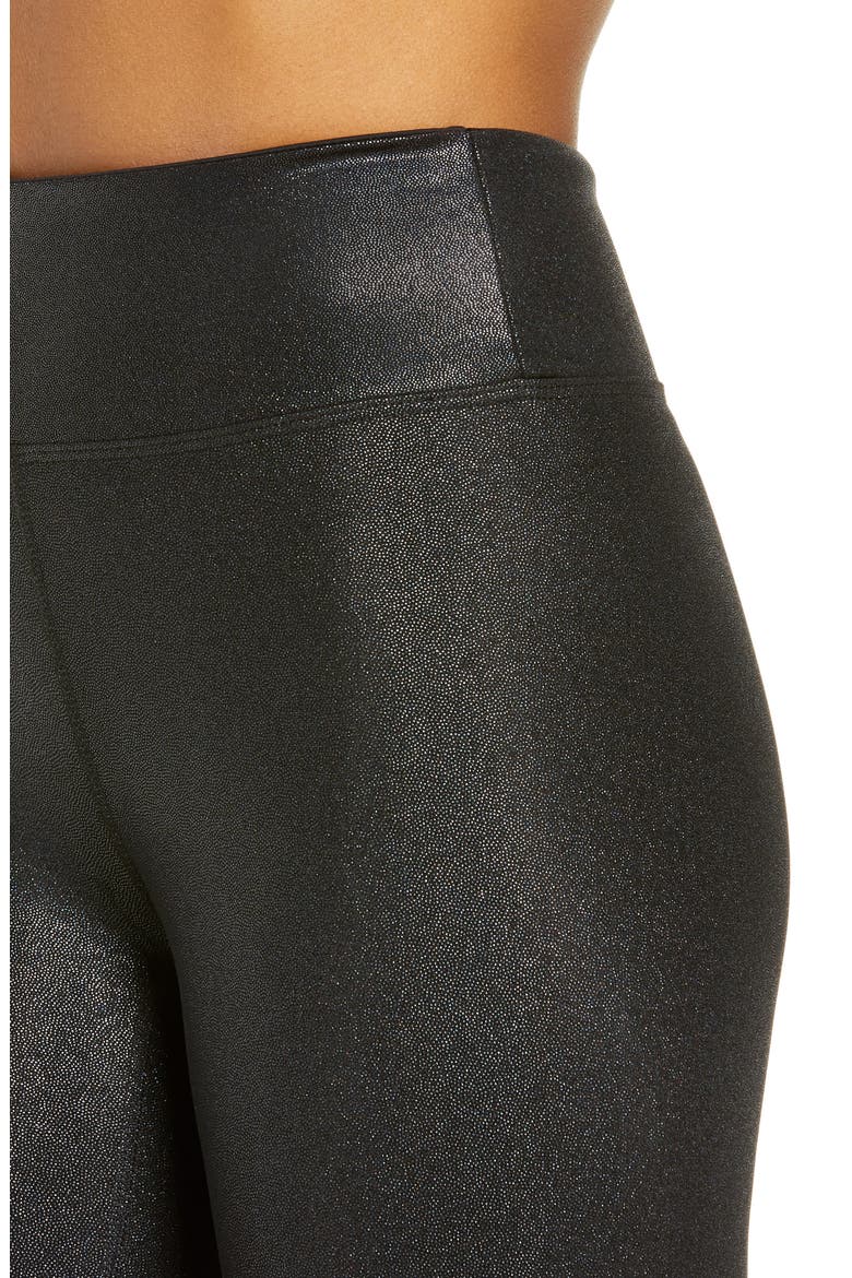 Marvel Metallic High Waist Leggings, Alternate, color, GRAPHITE
