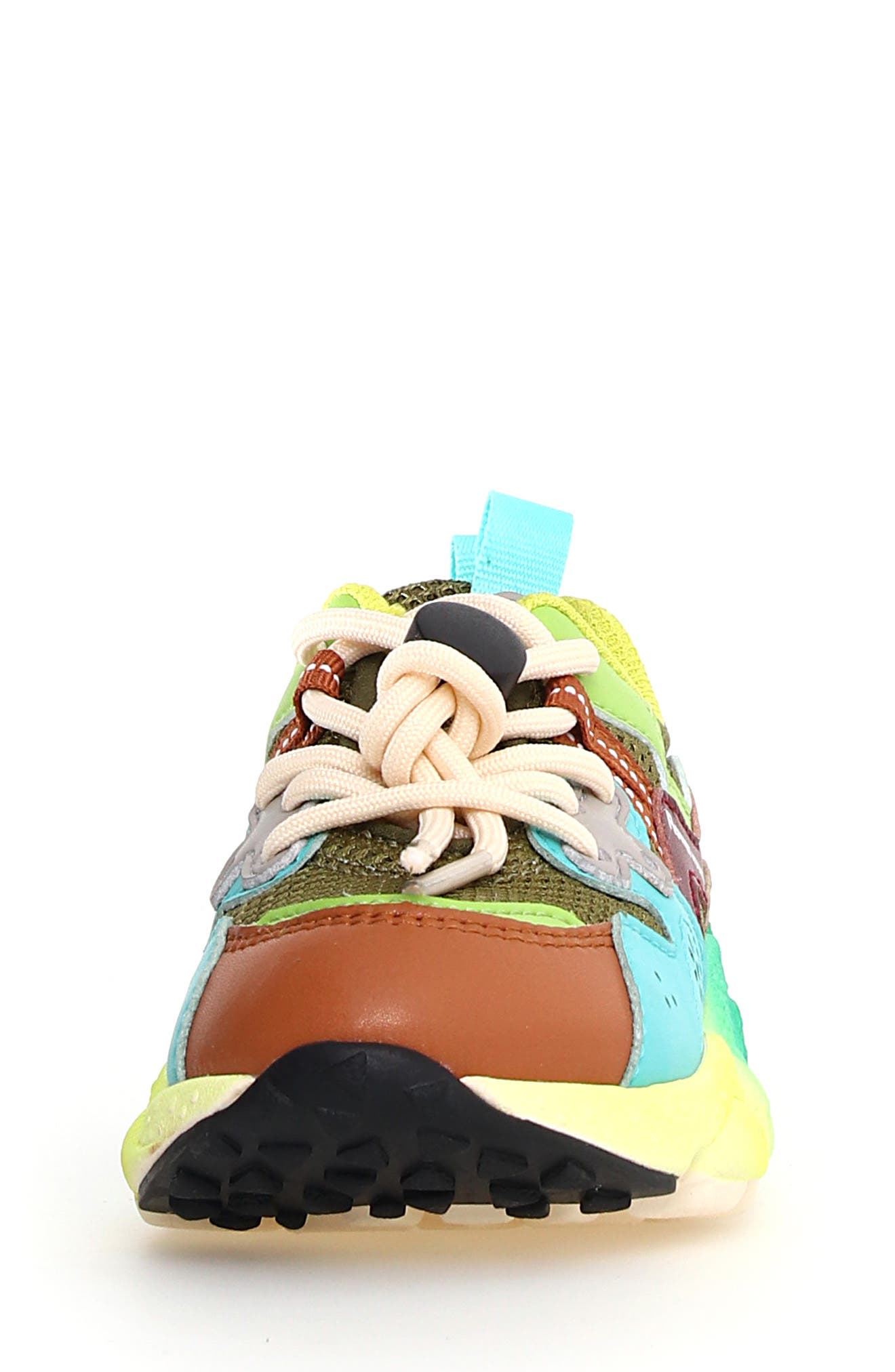 Flower MOUNTAIN Yamano 3 Junior Sneaker, Alternate, color, Cognac-Stone-Orange