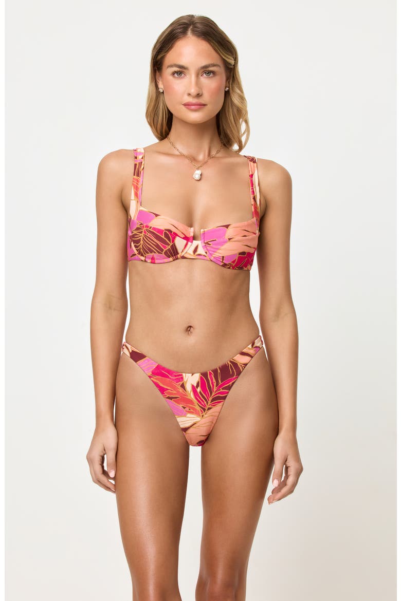 Damian Reversible Bikini Bottoms, Alternate, color, LEAF IT TO ME