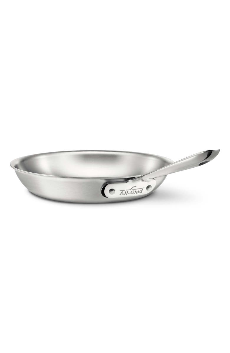 All-Clad D5 Stainless Brushed 5-Ply Bonded 10-Inch Fry Pan, Main, color, 