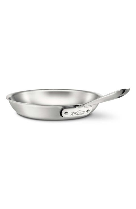 D5 Stainless Brushed 5-Ply Bonded 10-Inch Fry Pan