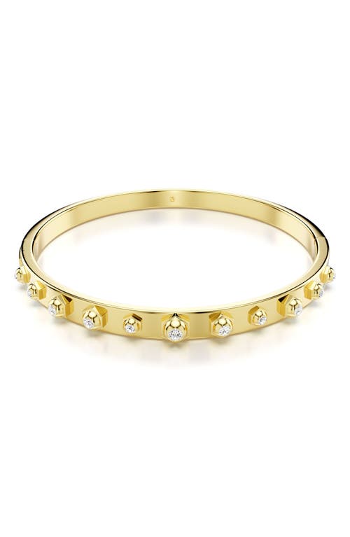 Swarovski Numina Bangle S Gold Shiny Crystal