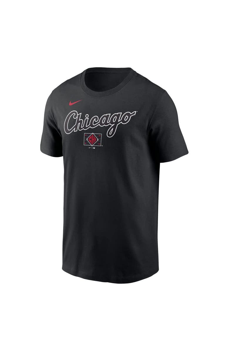 Nike Men's Nike Black Chicago White Sox City Connect Wordmark T-Shirt, Alternate, color, Black