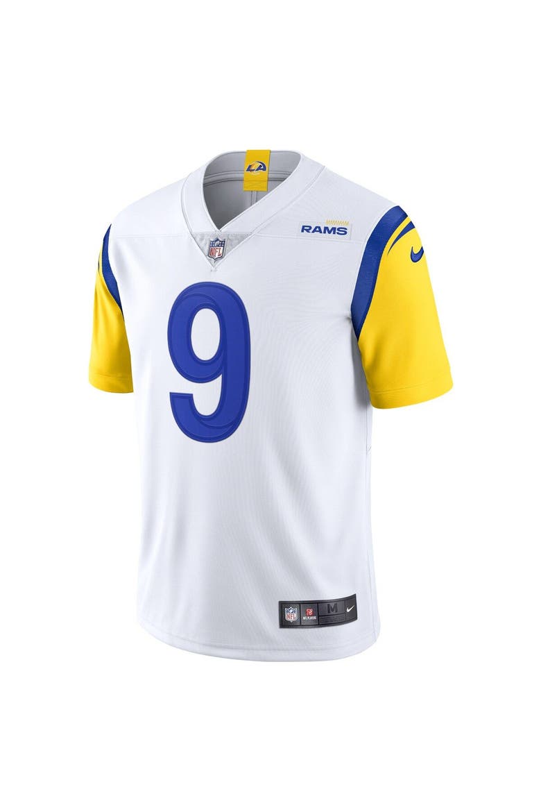 Men's Nike Matthew Stafford White Los Angeles Rams Alternate Vapor Limited Jersey, Alternate, color, White