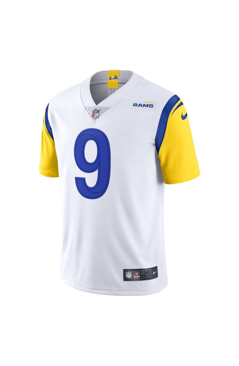 Nike Men's Nike Matthew Stafford White Los Angeles Rams Alternate Vapor Limited Jersey, Alternate, color, White