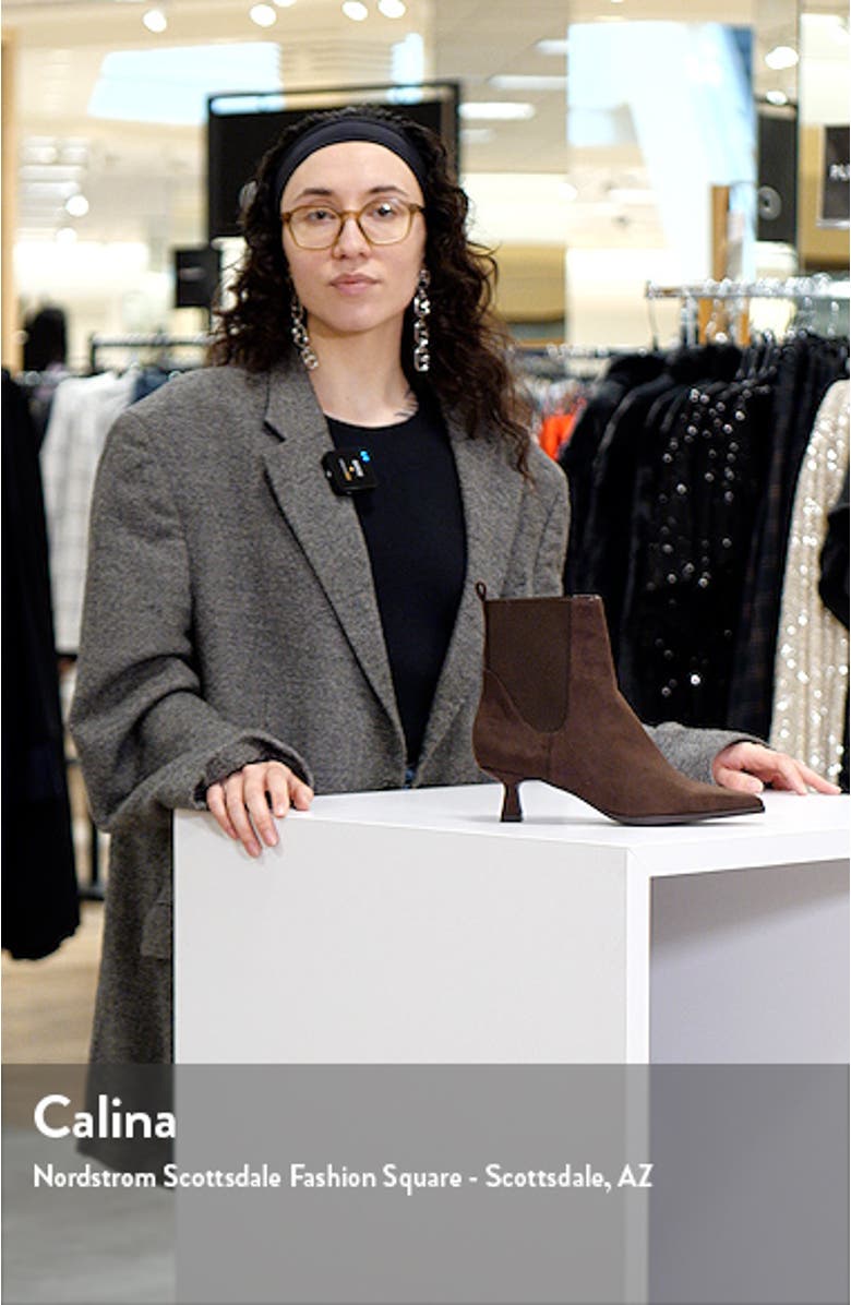 Novva Pointed Toe Kitten Heel Chelsea Boot, sales video thumbnail