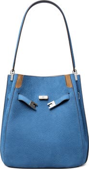 Tory Burch Lee Radziwill Nubuck Bucket Bag