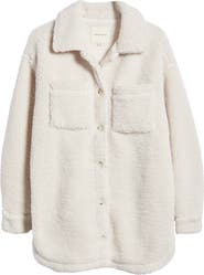 Thread & Supply Plaid Fleece Shirt Jacket