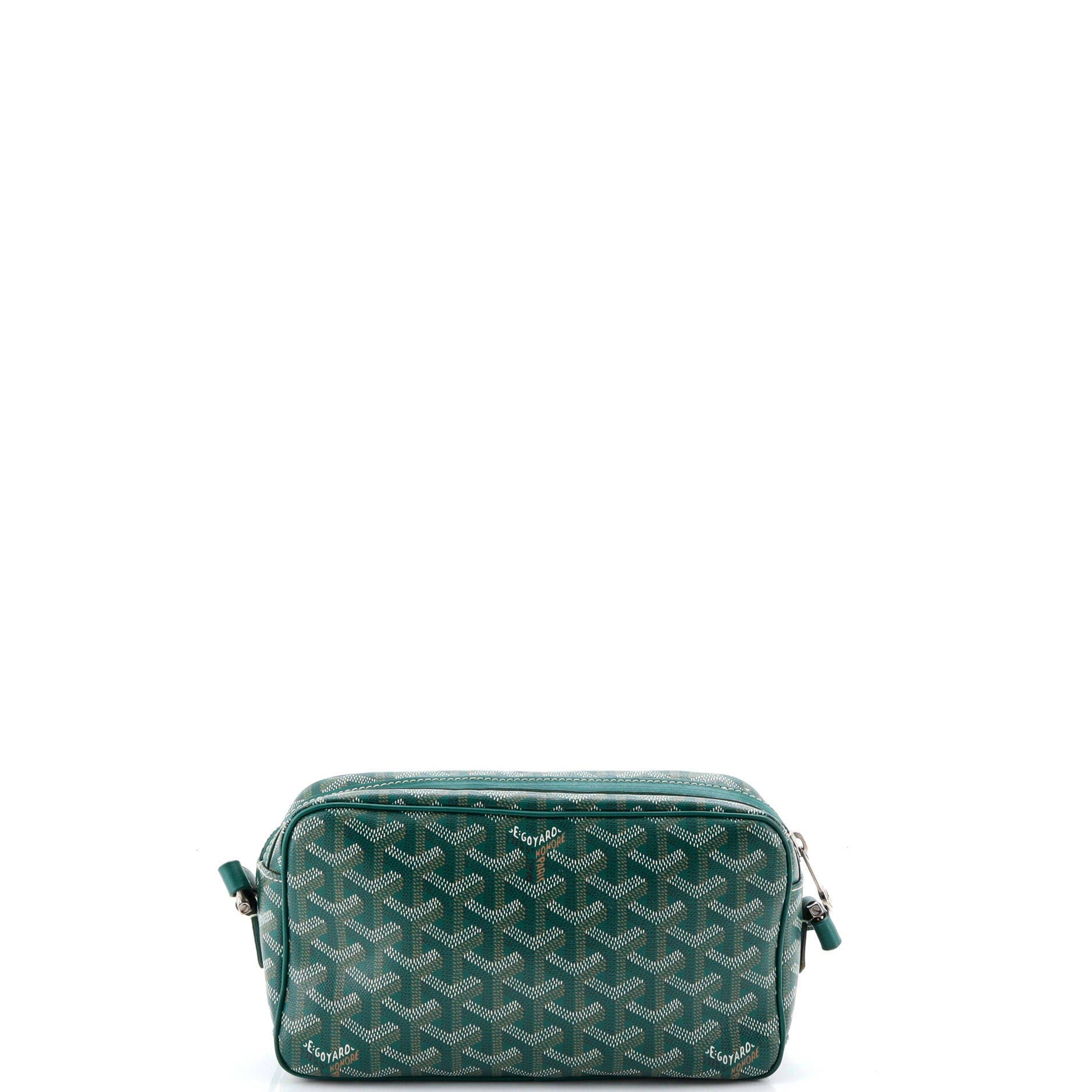 Pre-Owned Goyard Cap Vert Bag Coated Canvas, Alternate, color, Green