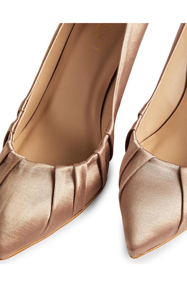 LK Bennett Florena Pleated Pointed Toe Pump, Alternate, color,
