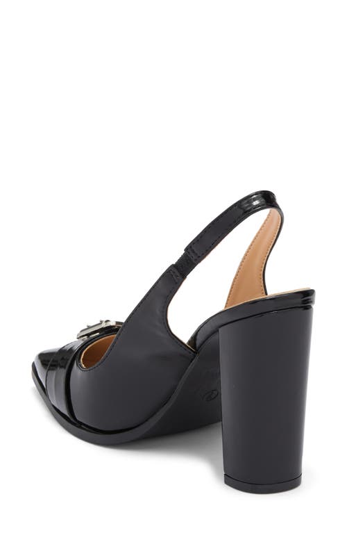 Wild Diva Lounge Amore Slingback Pump In Black