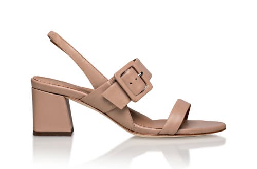 Joan Oloff Shoes Greyson Block Heel In Brown