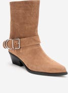 Forever & Always Shoes Velmor Leather Buckle Western Boot