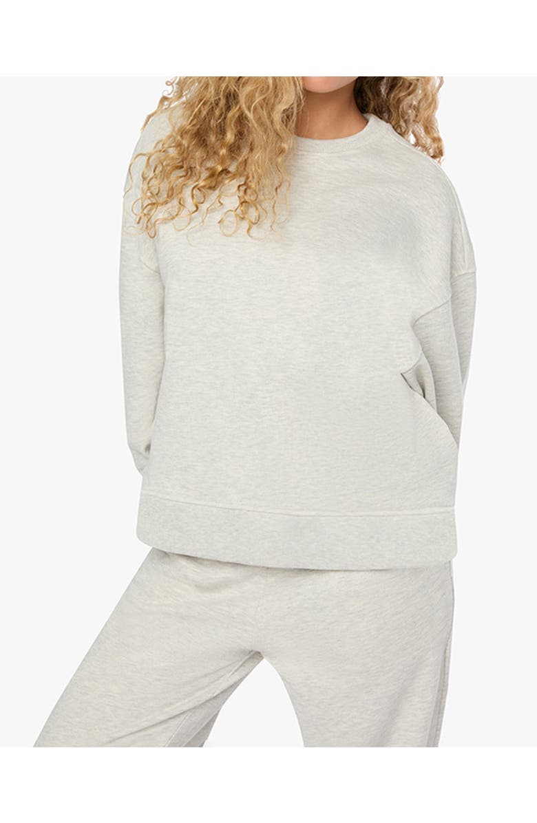 WeWoreWhat Crewneck Sweatshirt, Main, color, 