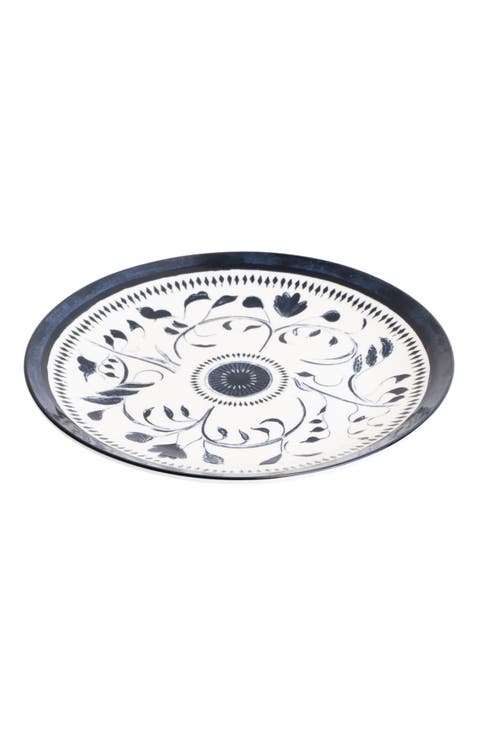 Bruges Porcelain 4-Piece Salad Plate Set