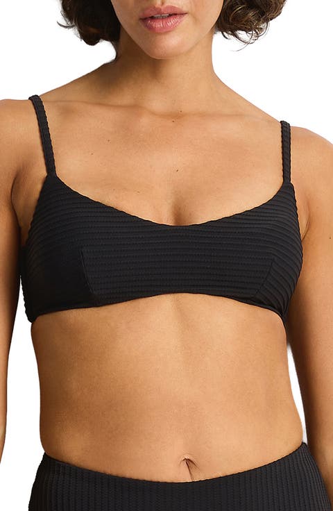 Scoop Neck Bikini Top