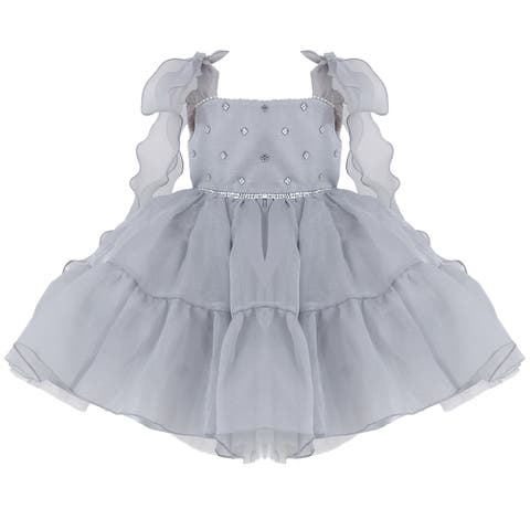 Sparkle Tiered Dress (Toddler, Little Kid & Big Kid)