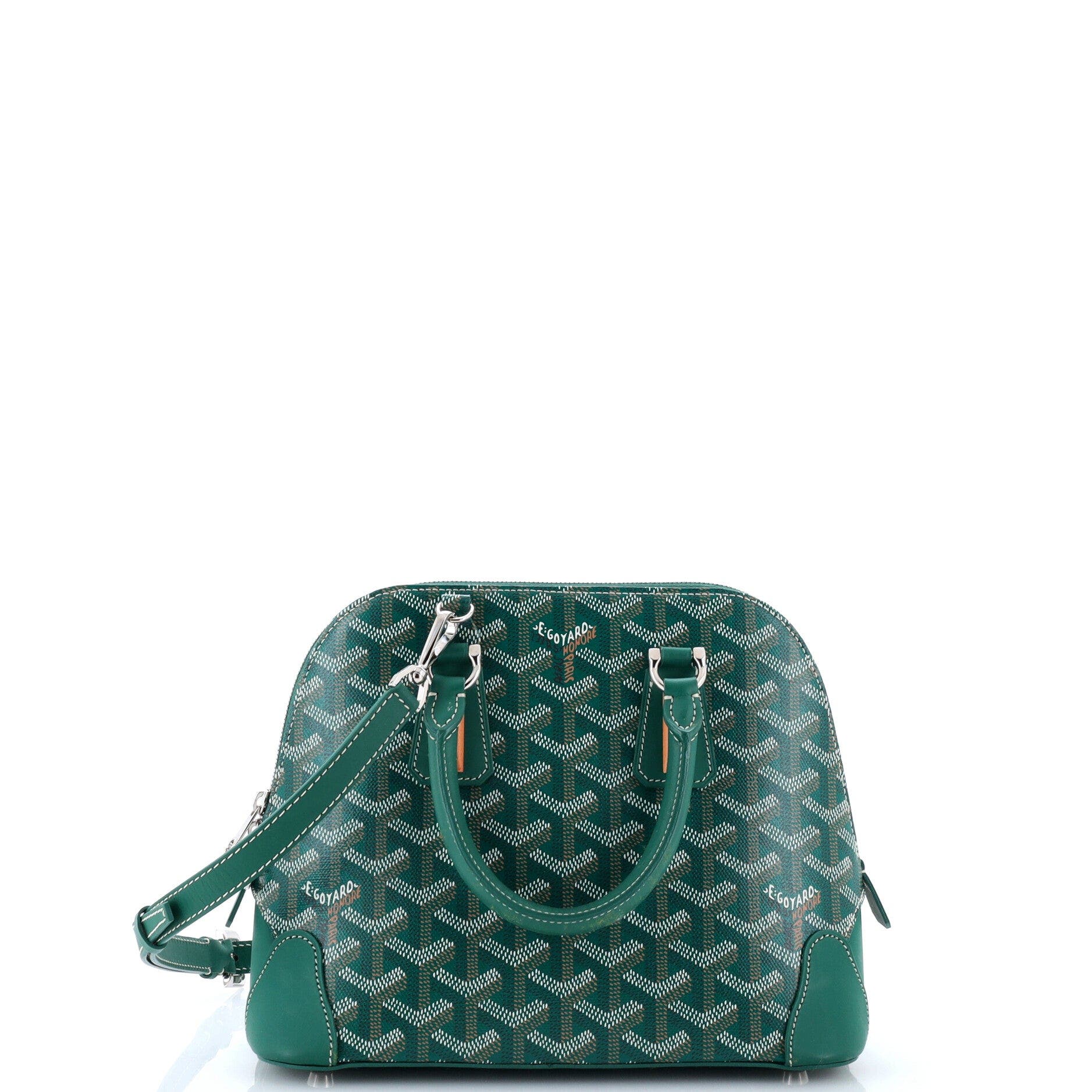 Vendome Bag Coated Canvas Mini, Main, color, Green