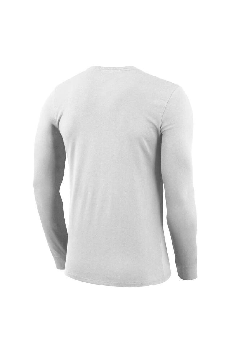 Nike Men's Nike  White Arizona Wildcats 2026 On-Court Bench Long Sleeve T-Shirt, Alternate, color, White