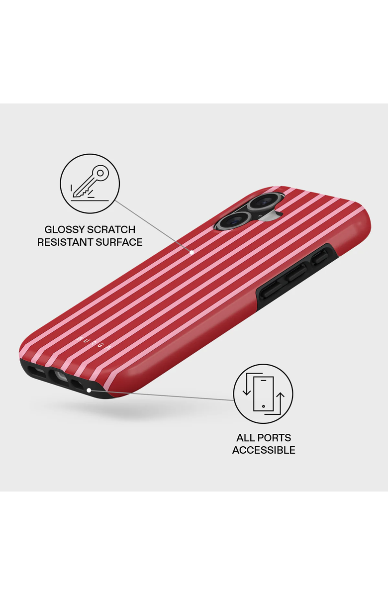 Burga Strawberry Jam Tough Magsafe Case For iPhone 17, 17 Air, 17 Pro, & 17 Pro Max, Alternate, color, Iphone 17 Case