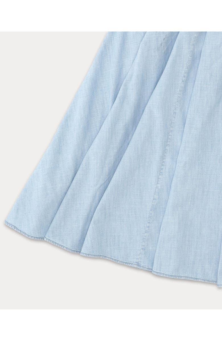 Fortela Chambray Dress, Alternate, color, Bleach Wash