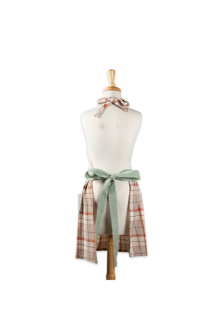 Autumn Cotton Skirt Apron, Alternate, color, Autumn Wreath