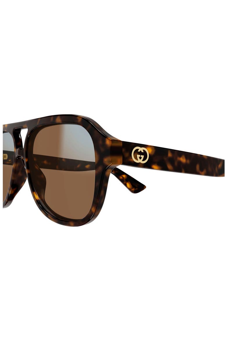 55mm Polarized Navigator Sunglasses, Alternate, color, HAVANA