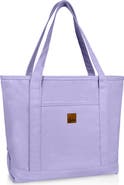 Dalix Ghost 20" Go-To Canvas Tote Bag