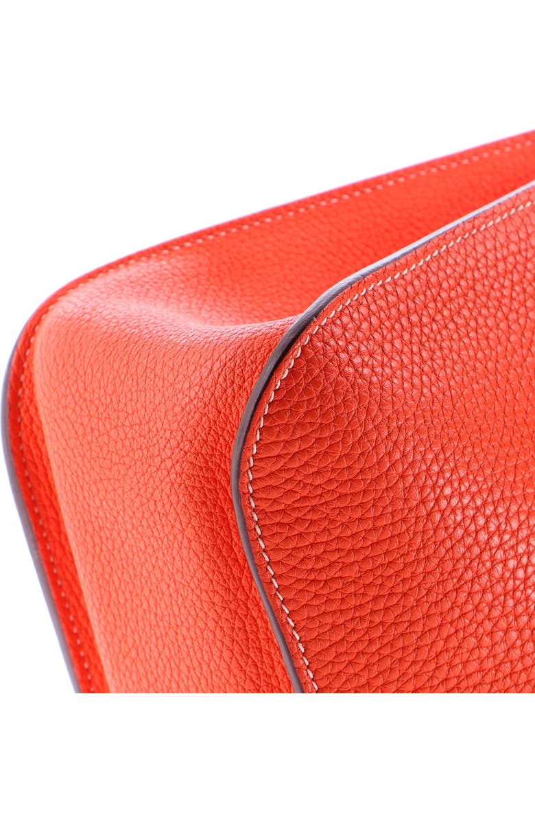 Pre-Owned Hermes Halzan Bag Clemence 31, Alternate, color, Orange Poppy