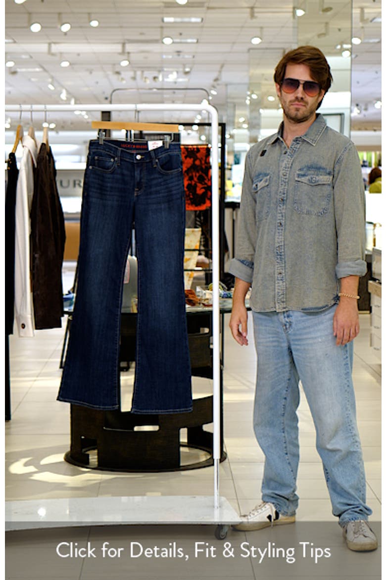 Sweet Mid Rise Flare Jeans video