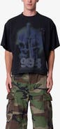 mnml Knife Skull Graphic T-shirt