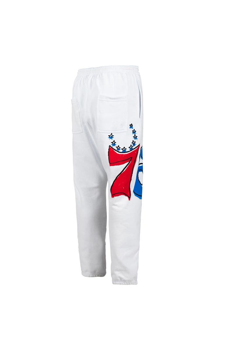 AFTER SCHOOL SPECIAL Men's After School Special White Philadelphia 76ers Sweatpants, Alternate, color, 