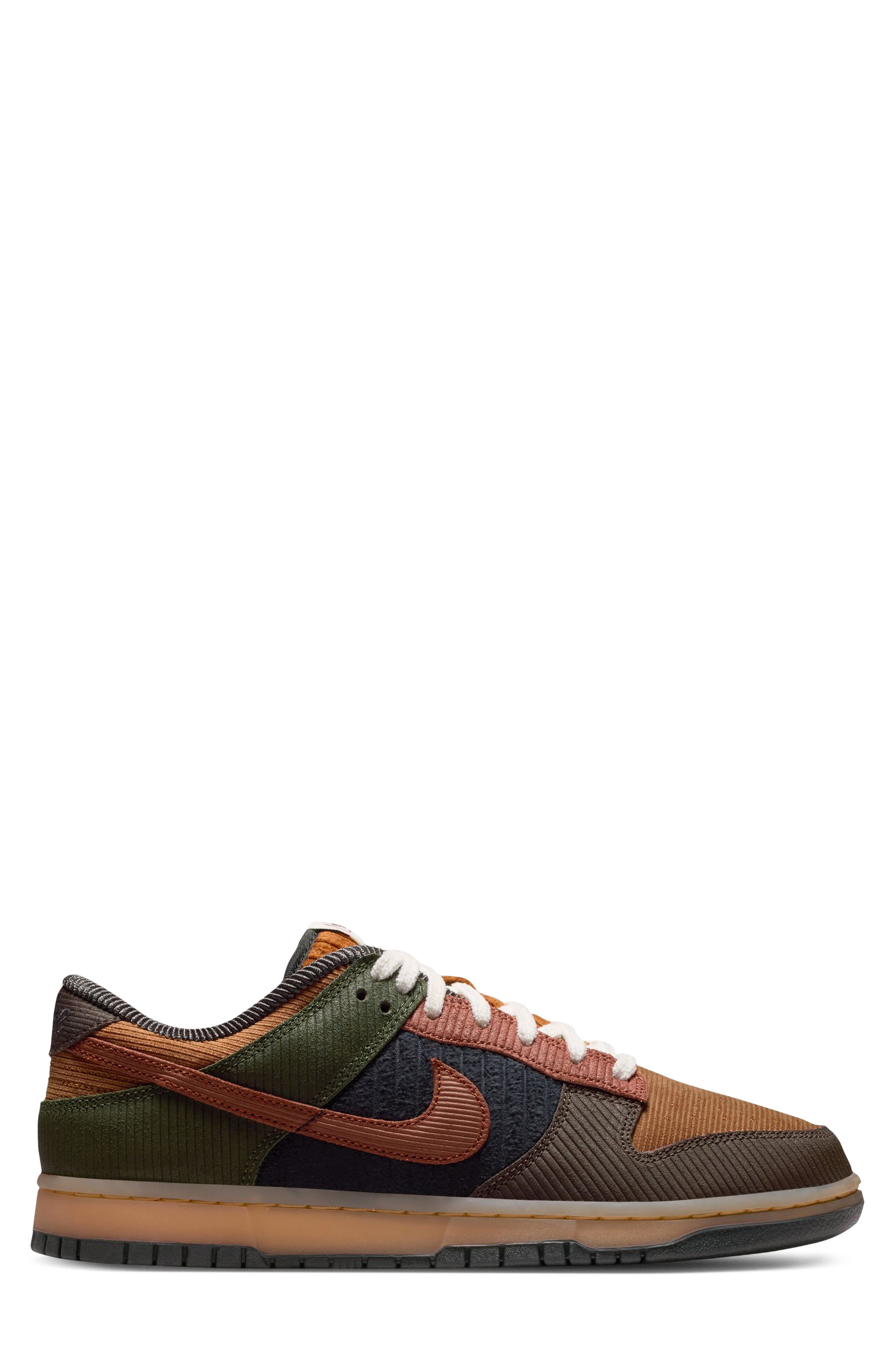 Dunk Low Basketball Sneaker, Alternate, color, BRITISH TAN/ CARGO KHAKI