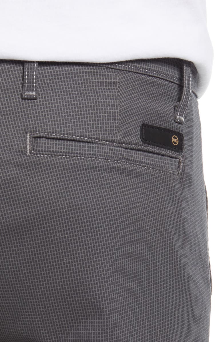 AG Griffin Geo Print Flat Front Shorts, Alternate, color, 