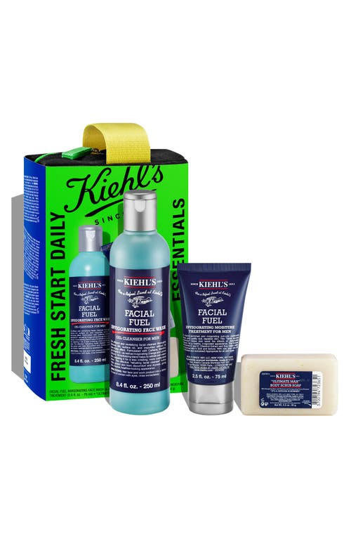 Kiehl's Since 1851 Fresh Start Daily Essentials Gift Set $68 Value 