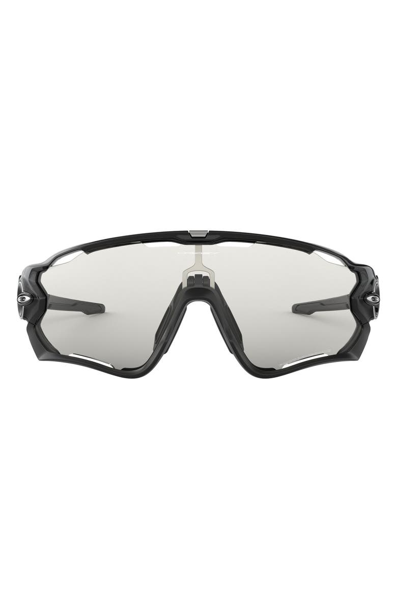 Oakley Jawbreaker<sup>™</sup> 131mm Photochromic Cycling Shield Sunglasses, Main, color, 