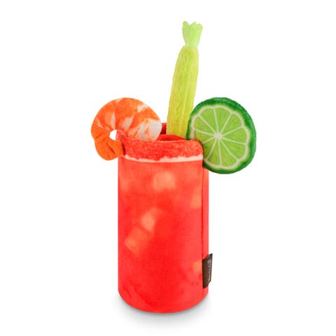 Barking Brunch Buddy Mary, Plush Dog Toy, Crunchy Bottle & Crinkle