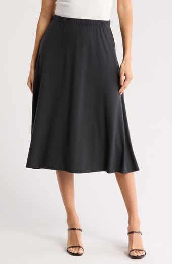 GO COUTURE Flared Midi Skirt