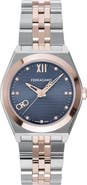 FERRAGAMO Vega Diamond Bracelet Watch