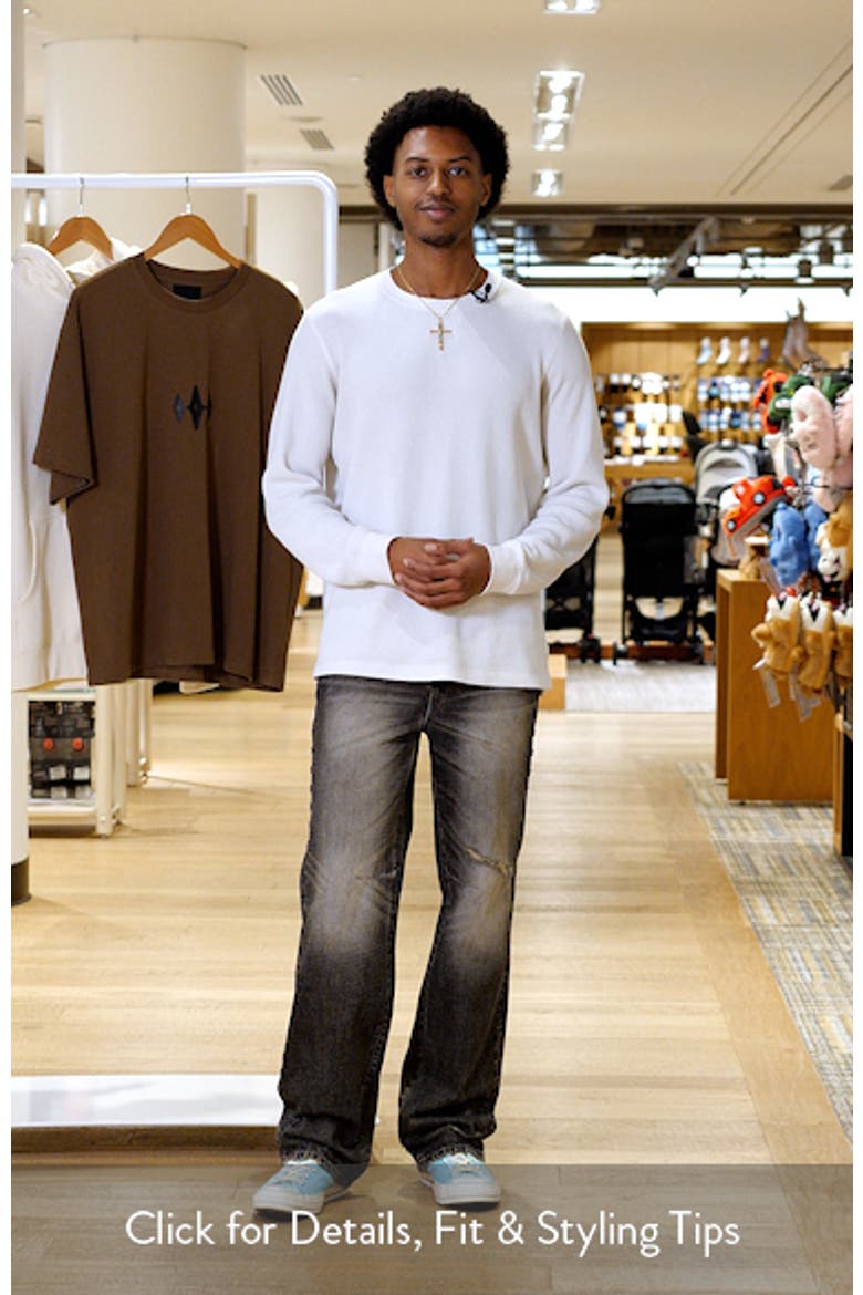 Jonas Distressed Loose Straight Leg Jeans video