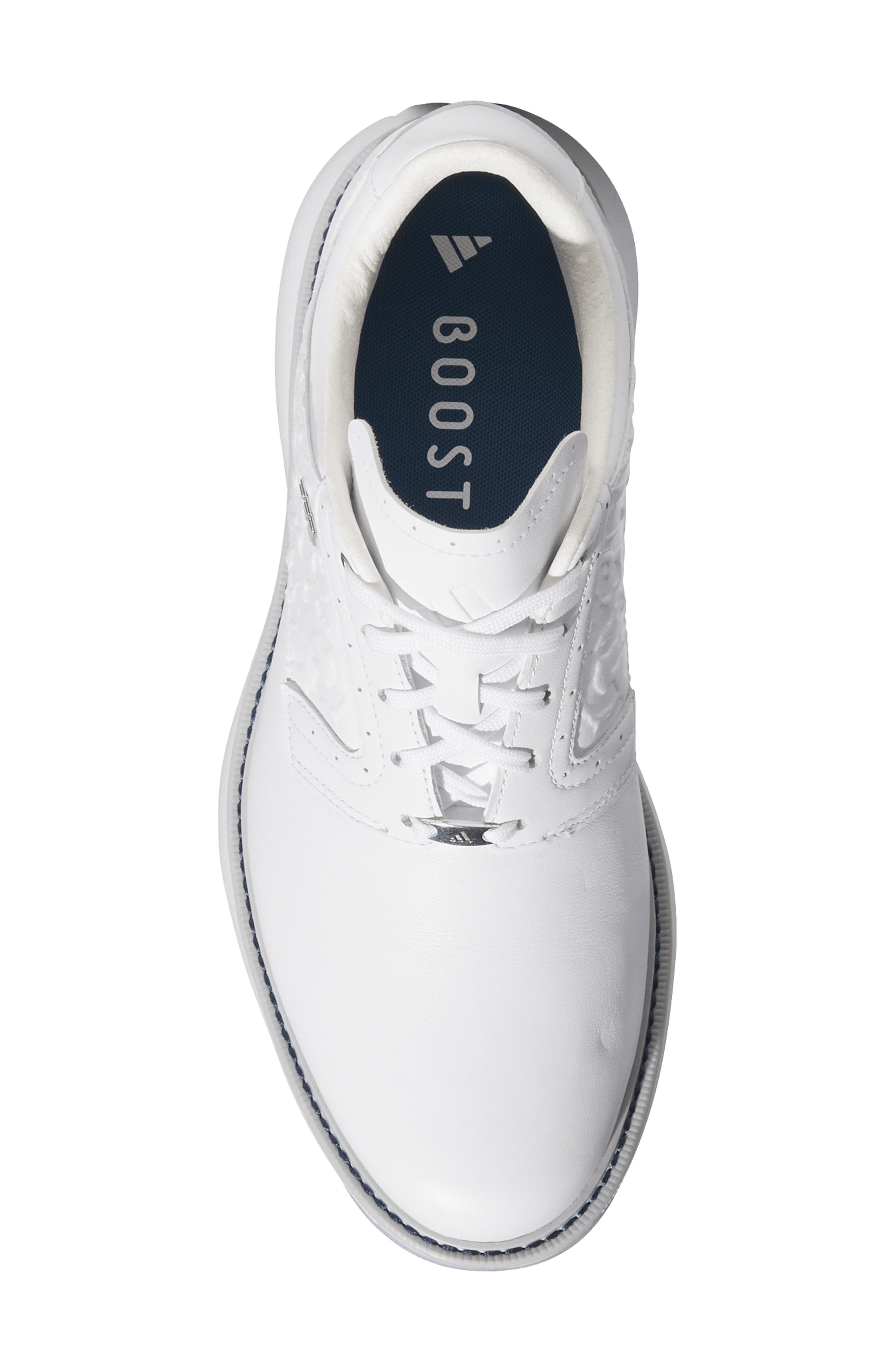 adidas MC70 Golf Shoe, Alternate, color, White/ Silver Metallic