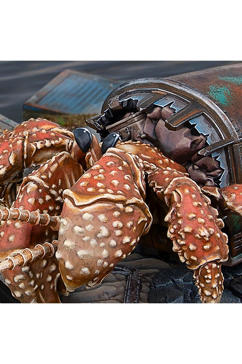 Modiphius Entertainment Fallout Miniatures Creatures, Hermit Crab, 32mm Figure, Alternate, color, Multicolored