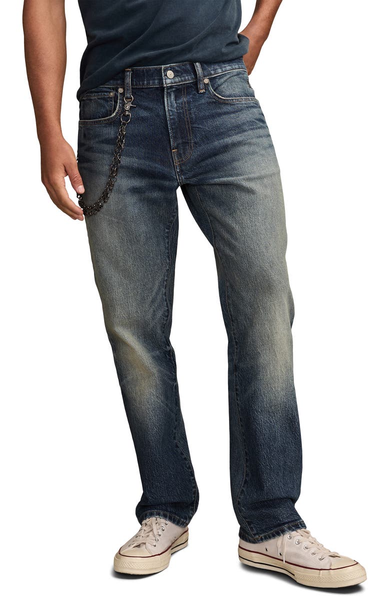 Lucky Brand 223 Straight Leg Jeans, Main, color, Skull Taproom