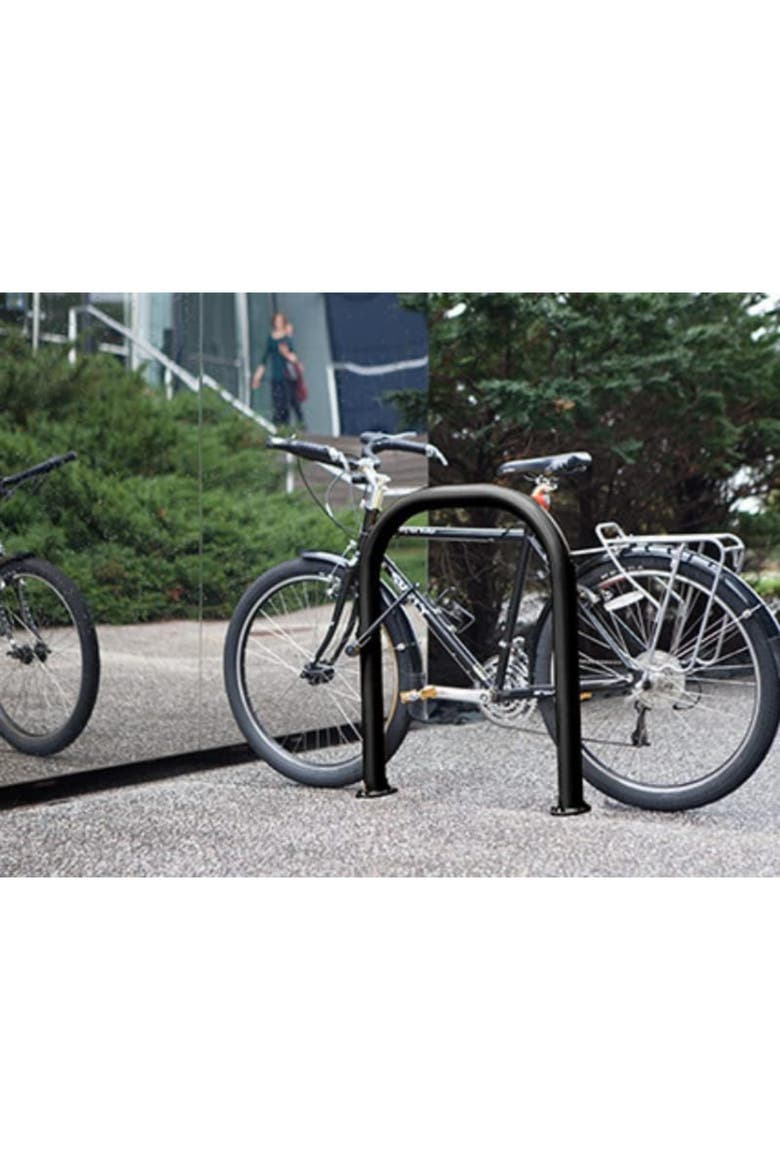Heavy Duty 2 Bike Parking Dock, Alternate, color, Black