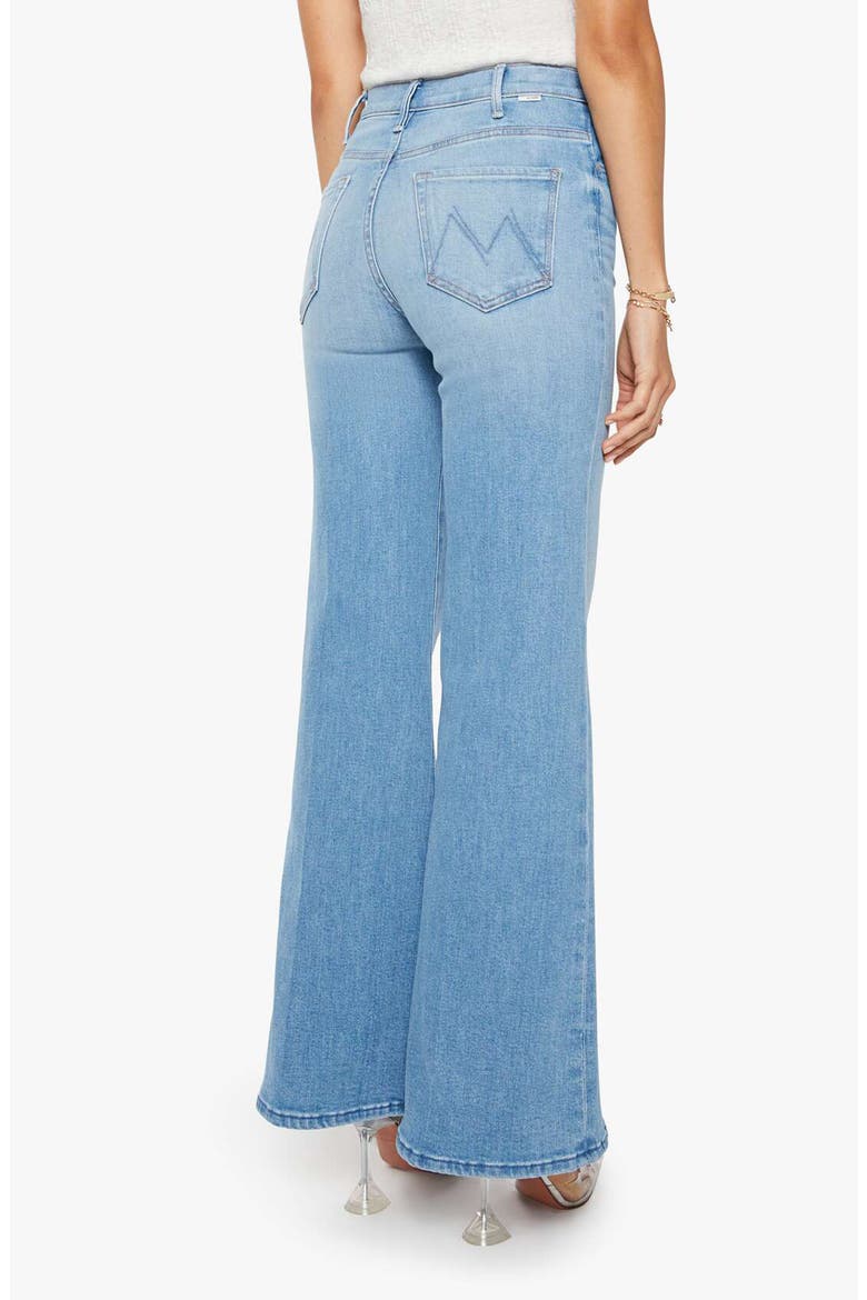 The Hustler Roller Sneak High Waist Wide Leg Jeans, Alternate, color, ROOM SERVICE
