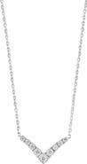 EFFY Diamond V-Pendant Necklace