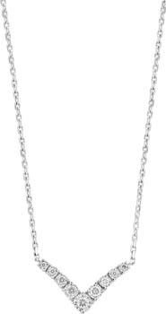 EFFY Diamond V-Pendant Necklace