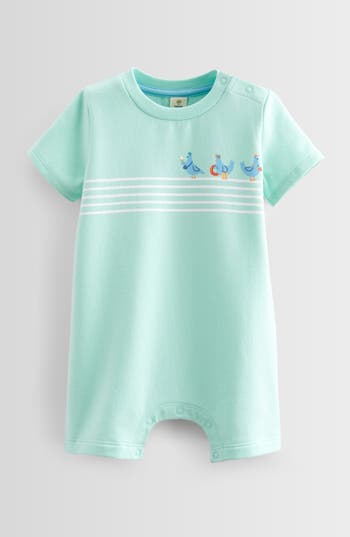 Tucker + Tate Graphic Romper In Green