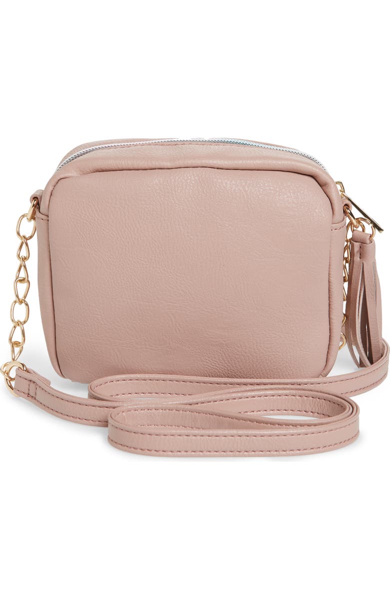 OMG Accessories OMG Glitter Crossbody Bag, Alternate, color,